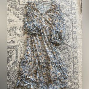 Black tape Boho dress